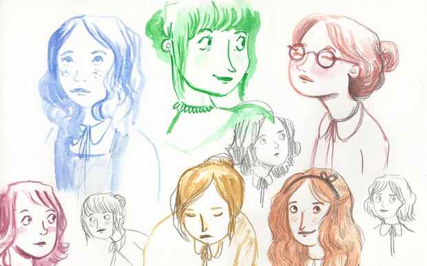 Waterstones Bookseller and illustrator Nicola Kinnear and seven scandalous sisters